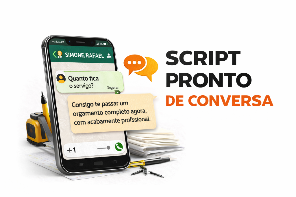 Script pronto de conversa